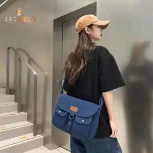 Rh-04 Denim Ladies Side bag