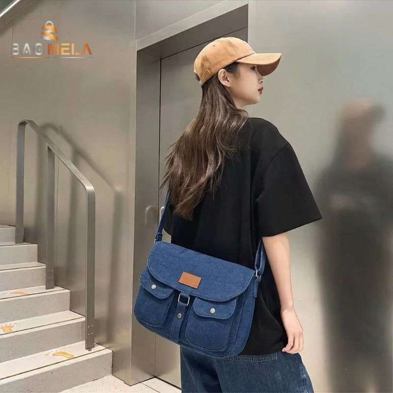 Rh-04 Denim Ladies Side bag