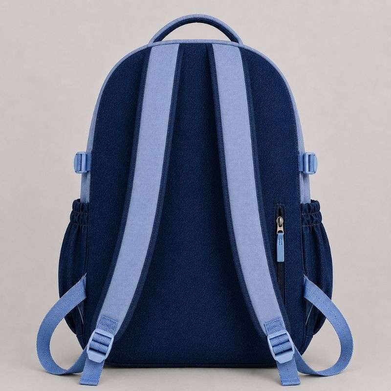 RH-130 Stylish Denim Backpack - Image 2