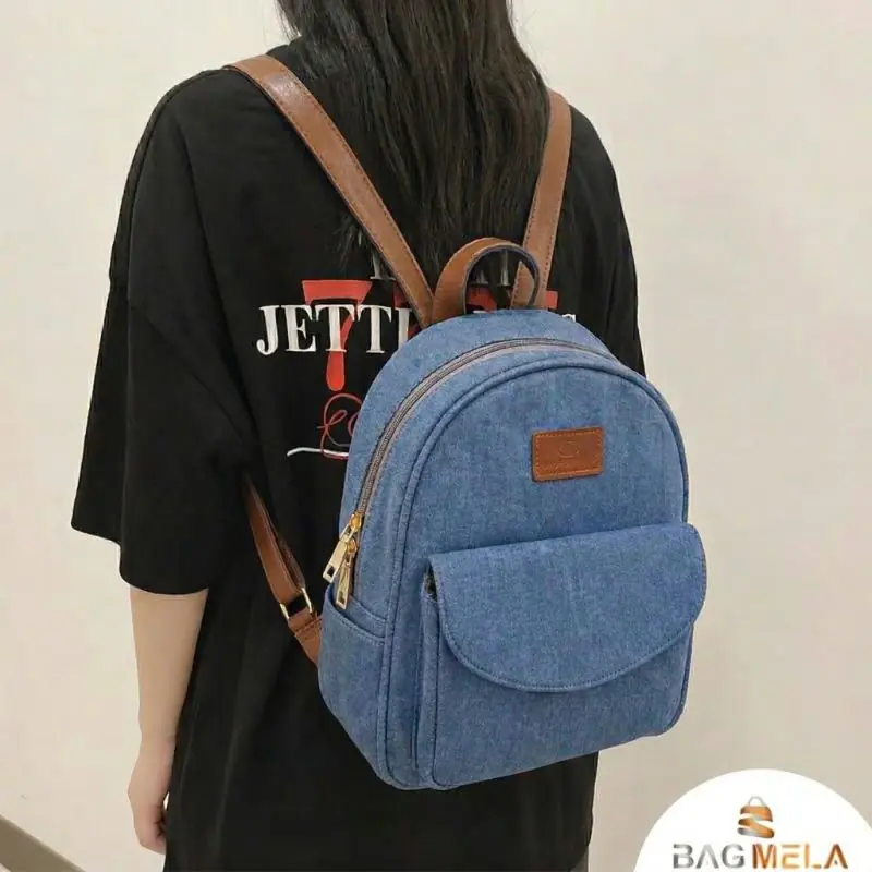 RH-11 Stylish Denim Backpack - Image 2