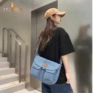 Rh-04 Denim Ladies Side bag